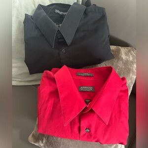 NWOT Set of 2 Long Sleeve Button Down Shirts